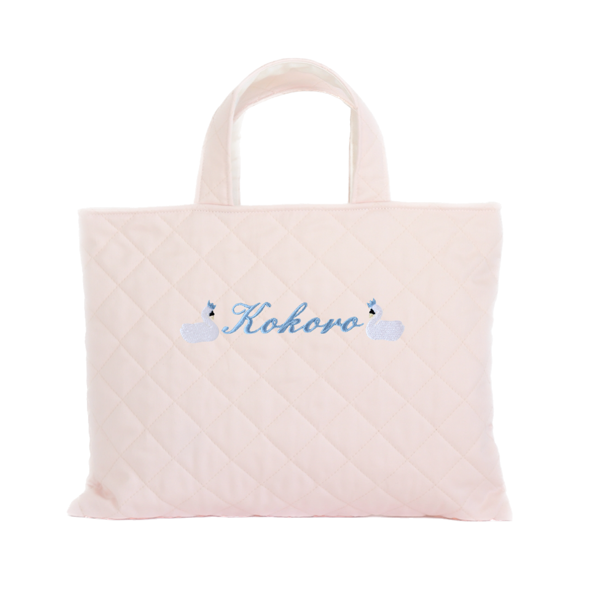 名入れ】スワンのレッスンバッグ – monogram-me 名入れ】スワンのレッスンバッグ – monogram-me