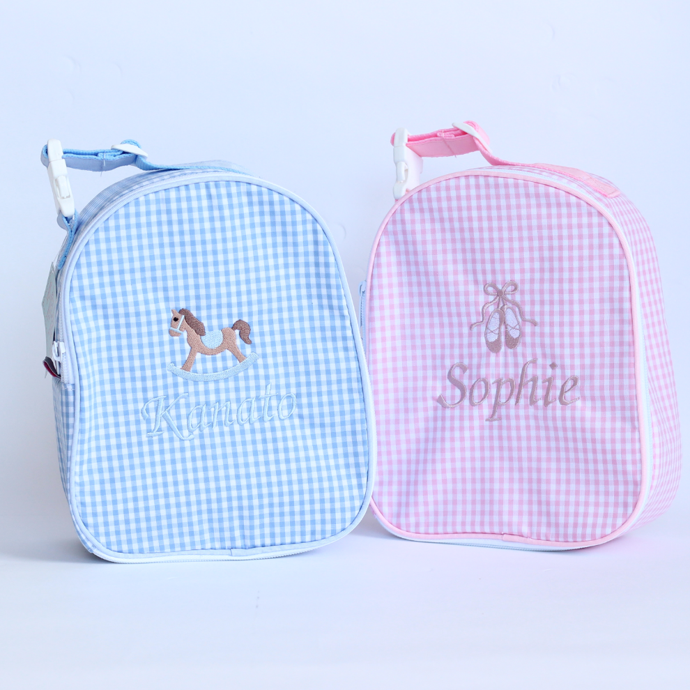 【選べるモチーフ】お名前刺繍入りクーラーバッグ