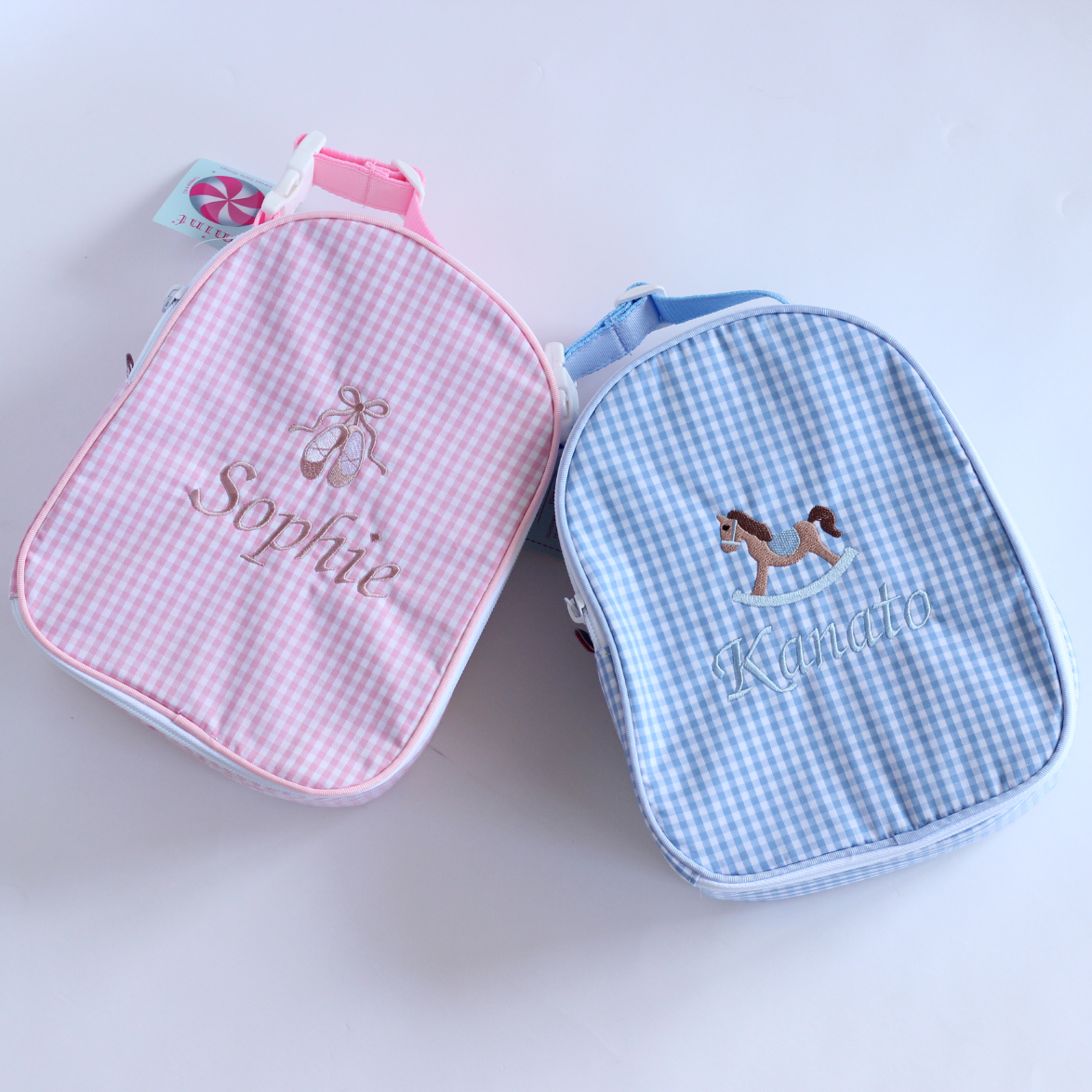 【選べるモチーフ】お名前刺繍入りクーラーバッグ