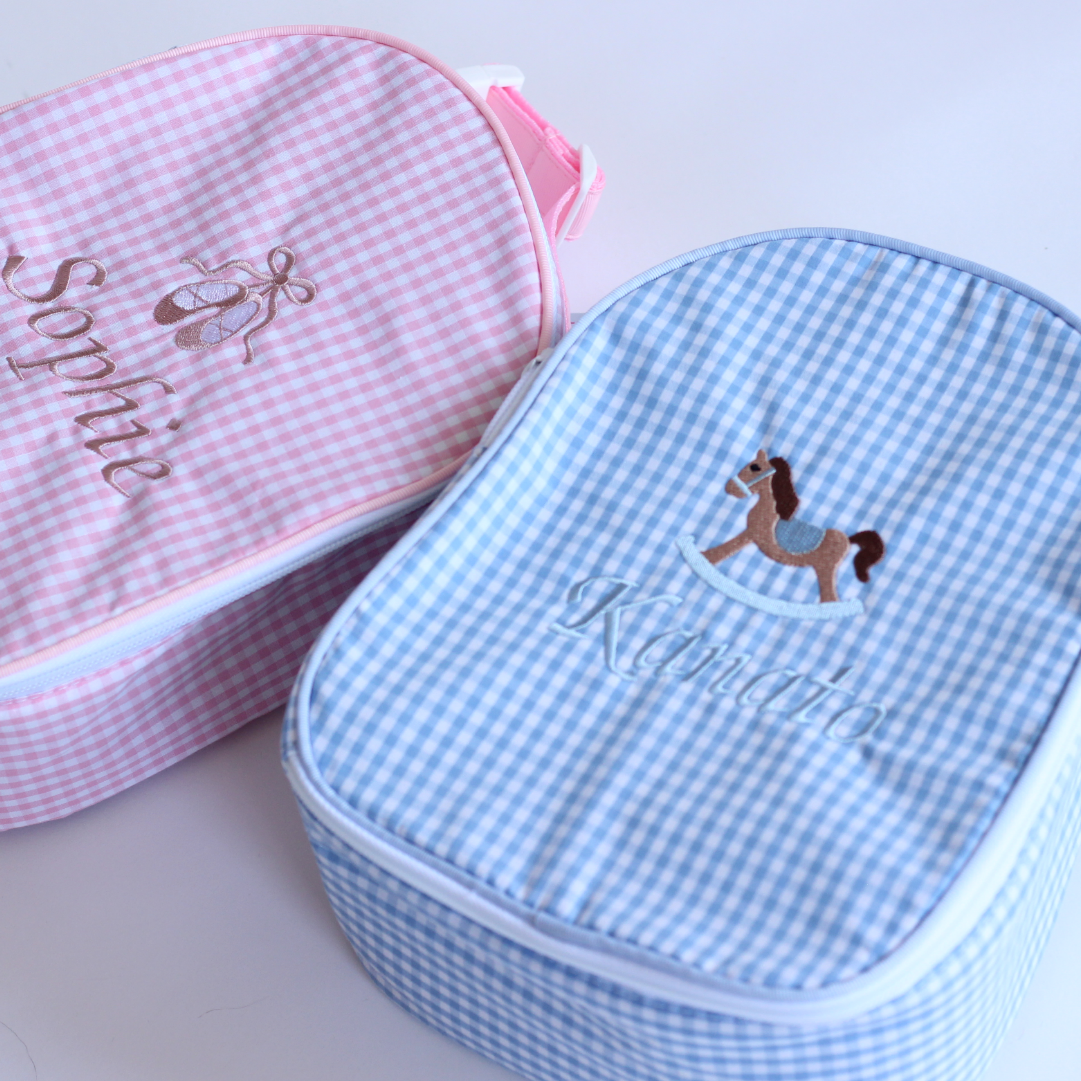 【選べるモチーフ】お名前刺繍入りクーラーバッグ