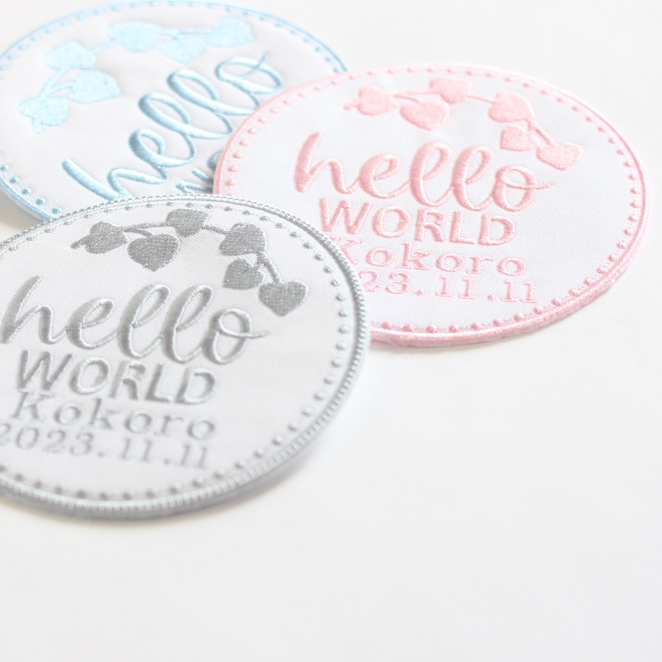 Hello World ベビーバースタグ(マイルストーン)